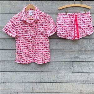 Woman’s vineyard vines matching pj set